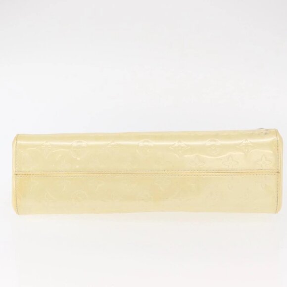 LOUIS VUITTON Monogram Vernis Roxbury Drive Hand Bag Perle M91374 LV Auth 156779 - Picture 5 of 16